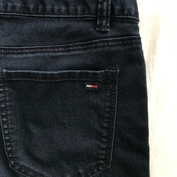 Tommy Hilfiger Jeggings Skinny Jeans Size 10 Dark Navy Blue - Picture 5 of 8